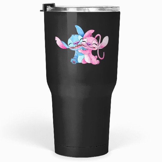 Stitch and Angel soulmates92love  , Stitch Eras Tour , Stitch Shirt, Disney Land Lilo and Stitch Tumblers 30 oz