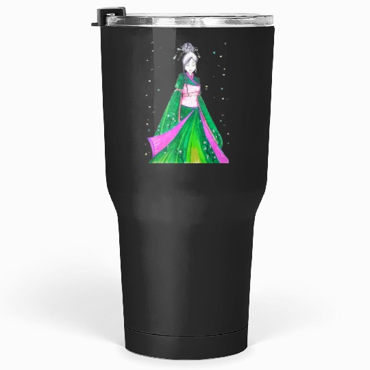 Jack Watercolor  : Disney Mulan Anime Mushu, Mulan and Mushu Tumblers 30 oz