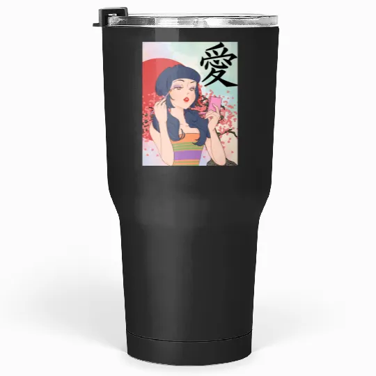 Aldmond blossom : Disney Mulan Anime Mushu, Mulan and Mushu Tumblers 30 oz