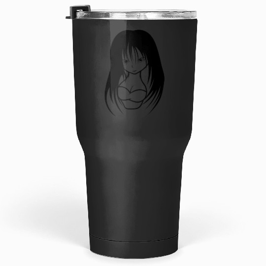 Warrior Princess and the Night Sticker: Disney Mulan Anime Mushu, Mulan and Mushu Tumblers 30 oz
