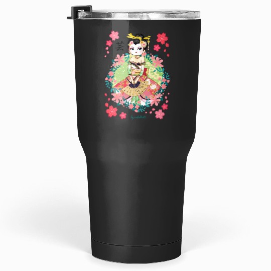 Fenghua Flying 90's Anime Aesthetic Sticker: Disney Mulan Anime Mushu, Mulan and Mushu Tumblers 30 oz