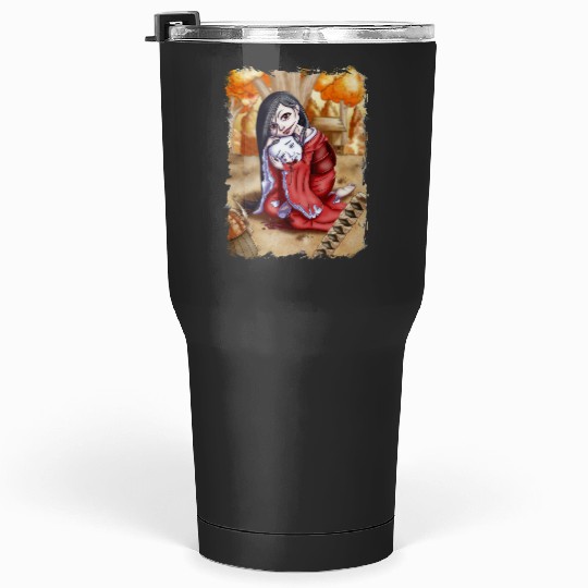 Warrior Spirit Sticker: Disney Mulan Anime Mushu, Mulan and Mushu Tumblers 30 oz