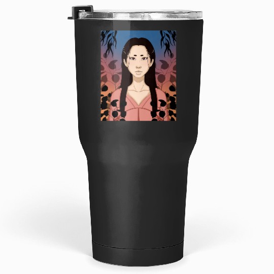 Shy Geisha  : Disney Mulan Anime Mushu, Mulan and Mushu Tumblers 30 oz