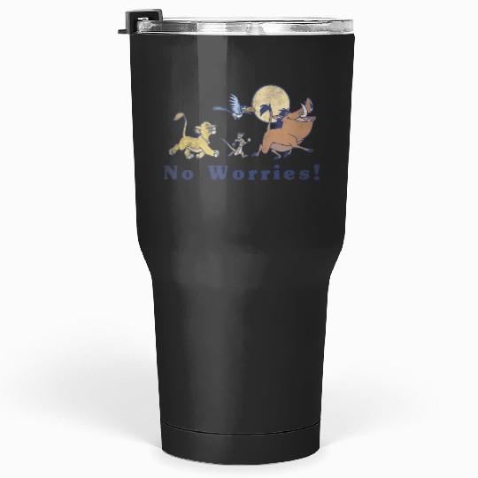 Discover disney lion king no worries group shot Tumblers 30 oz