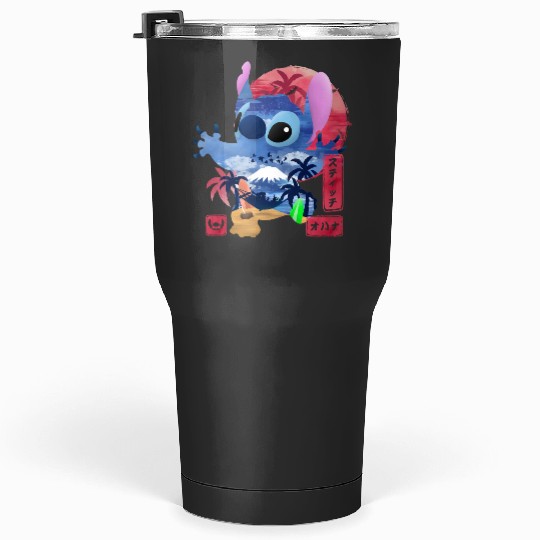 Lilo  Stitch Christmas Stitch Sweater Style Tank Top  , Stitch Eras Tour , Stitch Shirt, Disney Land Lilo and Stitch Tumblers 30 oz