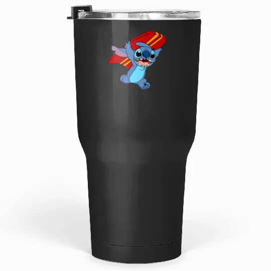 Surfer Stitch  , Stitch Eras Tour , Stitch Shirt, Disney Land Lilo and Stitch Tumblers 30 oz