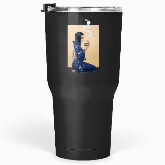 Sorsuke Sticker1: Disney Mulan Anime Mushu, Mulan and Mushu Tumblers 30 oz