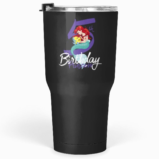 Discover disney little mermaid ariel 5th birthday princess Tumblers 30 oz