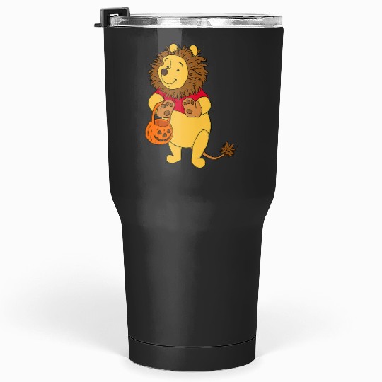 disney halloween pooh lion Tumblers 30 oz