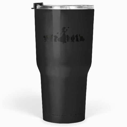 Discover womens disney snow white and seven dwarfs silhouettes Tumblers 30 oz