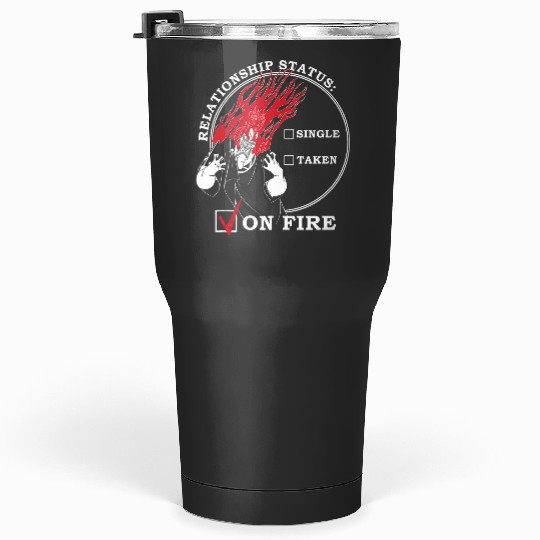 Disney Villains Valentines Hades Single Taken On fires Tumblers 30 oz