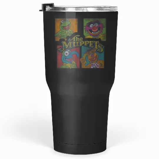disney muppets group shot box up Tumblers 30 oz