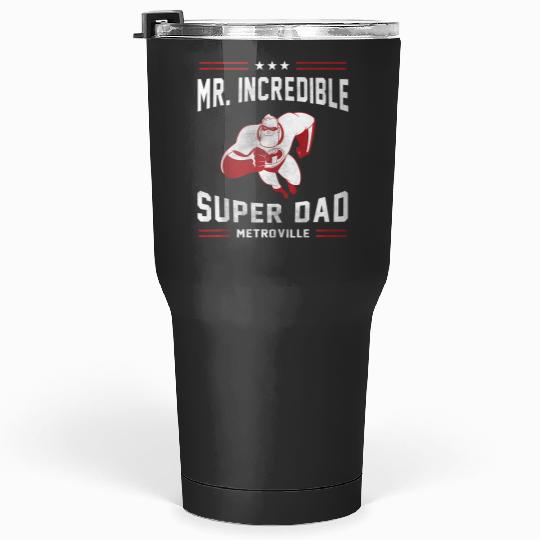 disney Pixars incredibles super dad Tumblers 30 oz