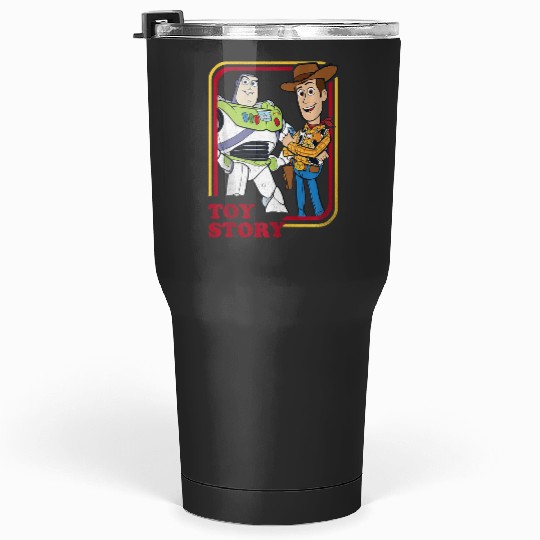 Disneys Pixars toy story buzz lightyear woody buds Tumblers 30 oz