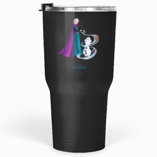 Disneys once upon a snowman elsa creates olaf Tumblers 30 oz