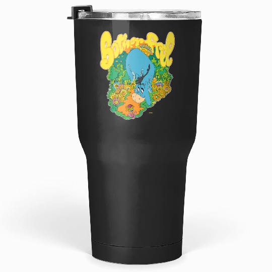 Disneys Winnie the Pooh Eeyore Bother Free Sixties Retro Tumblers 30 oz