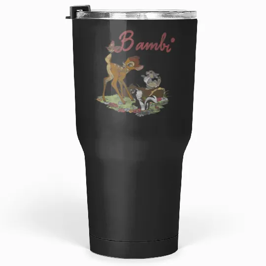 Disneys bambi group shot logo Tumblers 30 oz