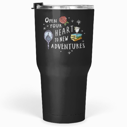 Disneys Beauty and the Beast Quote Tumblers 30 oz