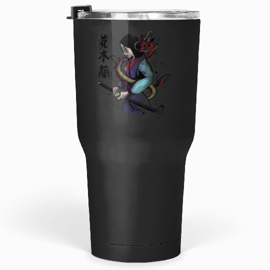 Katana Girl  : Disney princess tattoo Shirt,  Princess tattoo vintage t shirt, Disney princess tattoo Gift Fan S-5XL Tumblers 30 oz