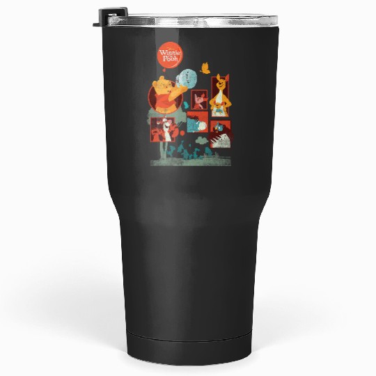 Disney Winnie The Pooh And Friends Panels Tumblers 30 oz
