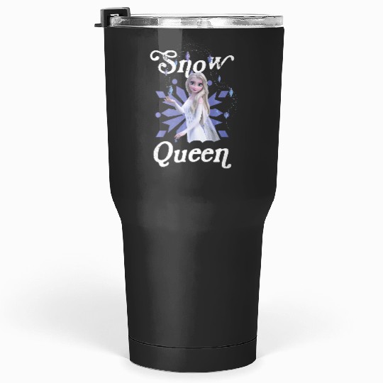 Disneys frozens 2 elsa snow queen portrait premium Tumblers 30 oz