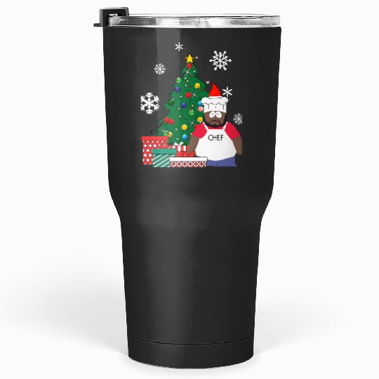Chef Around The Christmas Tree South Park  3: Bobs Burgers Family Shirt, Bobs Burgers Vintage Tumblers 30 oz