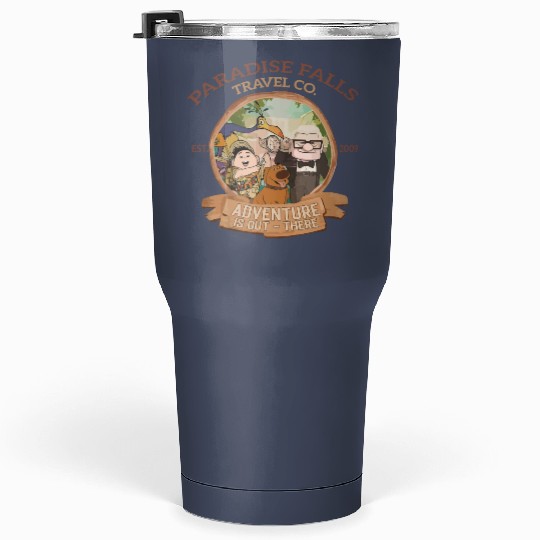 Paradise falls Travel & Co. Tumblers 30 Oz, Disney up Tumblers 30 Oz, Disney trip Tumblers 30 Oz, Disney matching Tumblers 30 Oz