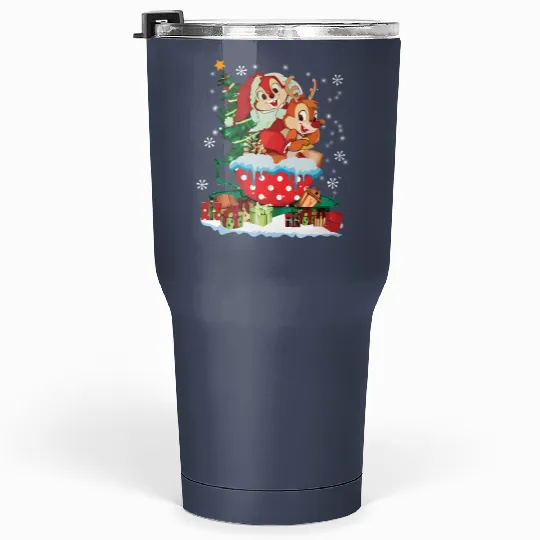 Disney Chip & Dale Christmas Tumblers 30 Oz, Disney Couples, Disney Trip