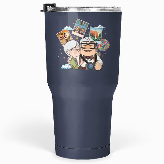 Adventure is Out There Disney Pixar Up Tumblers 30 Oz, Vintage Carl And Ellie Up House