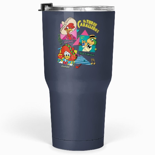 Disney The Three Caballeros Mexico Tumblers 30 Oz, Three Caballeros Tumblers 30 Oz
