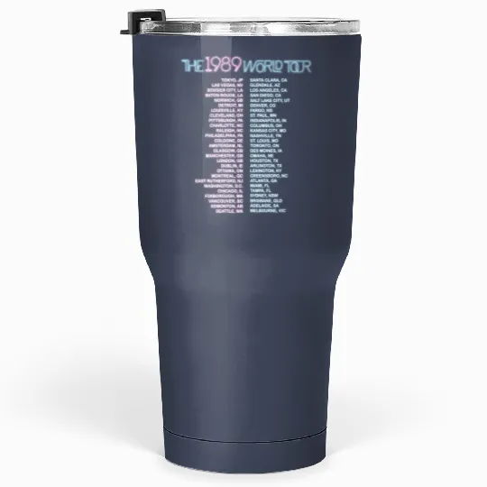 Discover Taylor 1989 World Tour Tumblers 30 Oz, Purple, Navy