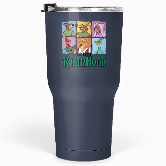 Retro Disney Robin Hood Characters Est. 1973 Tumblers 30 Oz