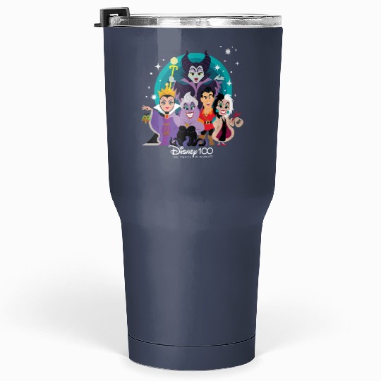 100 Years Of Wonder Disney Villains Tumblers 30 Oz, Disney 100th Anniversary