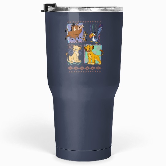 Vintage 90s Disney Lion King Tumblers 30 Oz, Hakuna Matata Retro Tumblers 30 Oz