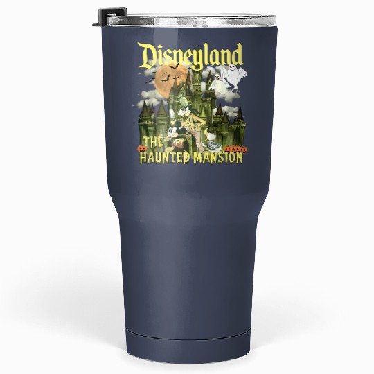 Vintage Disneyland Haunted Mansion Tumblers 30 Oz, Disney Halloween Tumblers 30 Oz