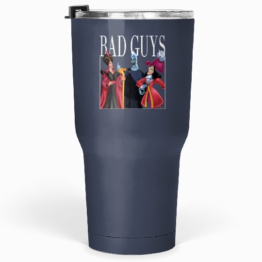 Disney Villains Bad Guys Tumblers 30 Oz, Jafar, Captain Hook, Hades Tumblers 30 Oz