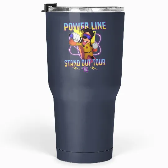 Powerline Stand Out World Tour 95 Tumblers 30 Oz, Disney Powerline Goofy Movie Tumblers 30 Oz