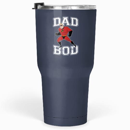 Disney Incredibles Mr. Incredible Dad Bod Portrait Tumblers 30 Oz, Father's Day Gifts