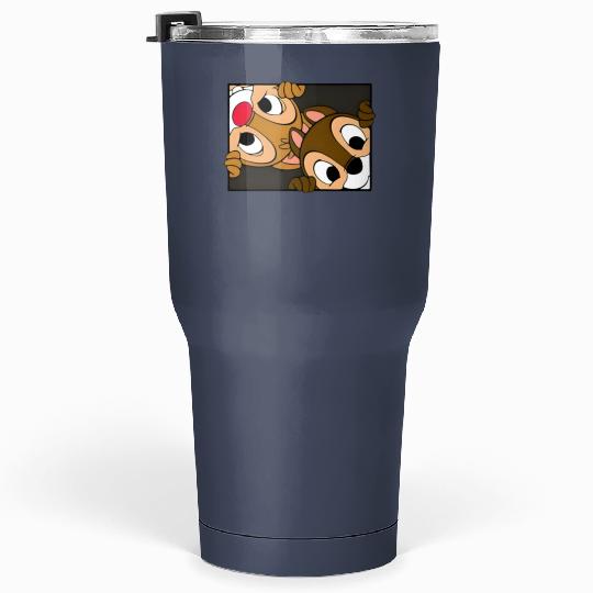 Chip n Dale Tumblers 30 Oz, Disney Character Tumblers 30 Oz, Chip and Dale Characters, Chip n Dale Snacks Tumblers 30 Oz