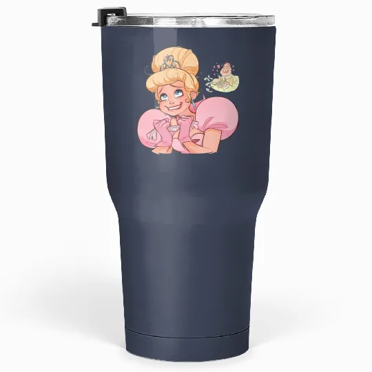 Disney Charlotte Emotions Tumblers 30 Oz, Disney Princess Tumblers 30 Oz, Princess And The Frog Tumblers 30 Oz, Disney Princess Kid Tumblers 30 Oz, Family Birthday Gift Kid.