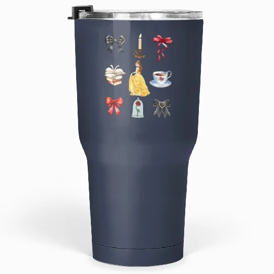 Disneyland Princess Coquette Tumblers 30 Oz Belle Coquette Tumblers 30 Oz