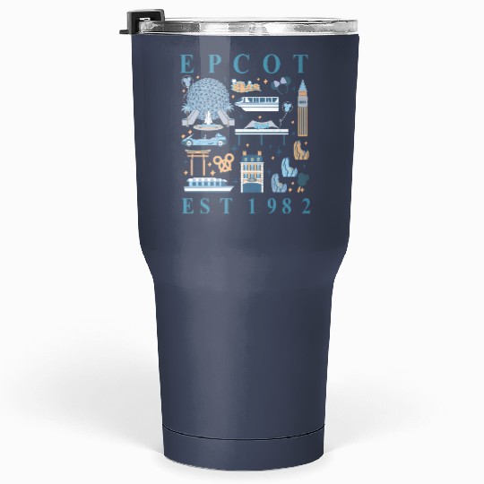 Disney Epcot Since 1982 Tumblers 30 Oz, Disney Trip Family Tumblers 30 Oz, Disney Aesthetic Tumblers 30 Oz, Disneyworld Tumblers 30 Oz, Disneyland Tumblers 30 Oz,  Tumblers 30 Oz
