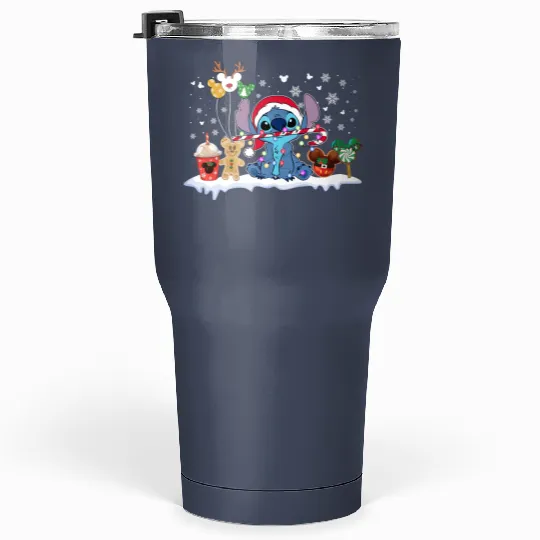 Discover Stitch Christmas Tumblers 30 Oz, Disney Christmas Tumblers 30 Oz, Stitch Tumblers 30 Oz, Disney Tumblers 30 Oz
