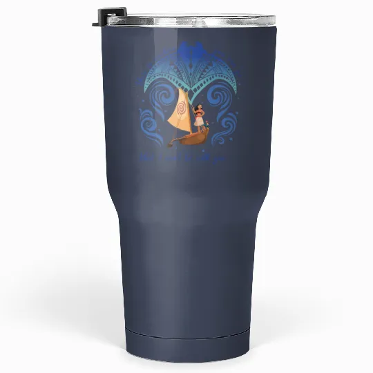 Disney Moana & Grandma Tala Tumblers 30 Oz