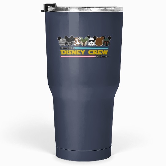 Disney Crew Darth Vader Stormtrooper Disney Disneyland Tumblers 30 Oz