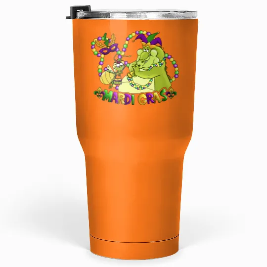 Disney Princess And The Frog Tumblers 30 Oz | Louis And Ray Mardi Gras Tumblers 30 Oz