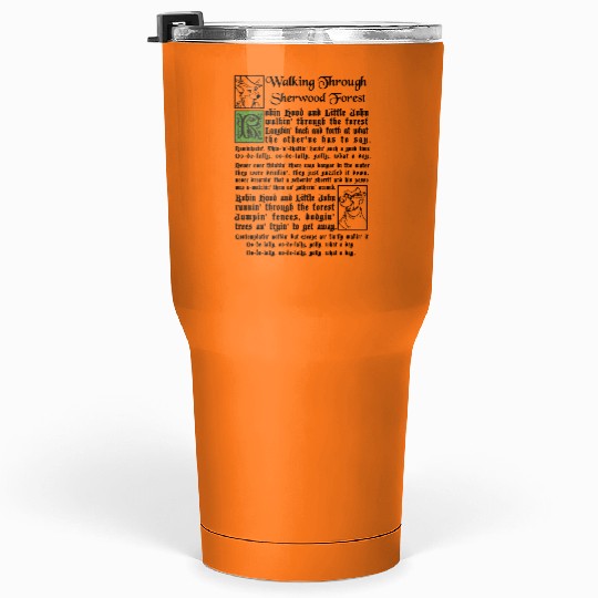 Sherwood Forest - Robin Hood Disney - Tumblers 30 Oz