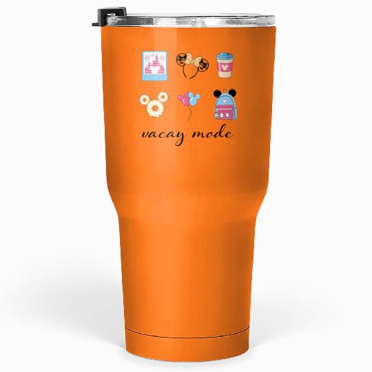 Disney Vacation Fashion Snacks Tumblers 30 Oz, Disney Snacks Tumblers 30 Oz,
