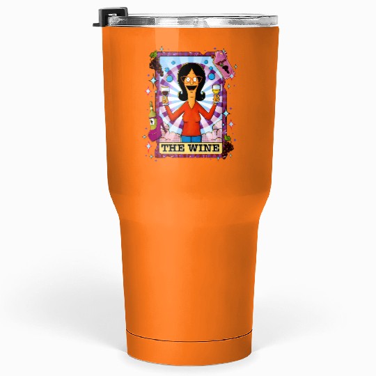 The Wine Linda Belcher Tumblers 30 Oz Bobs burgers merch