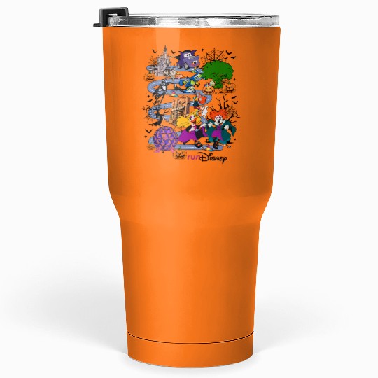 Disneyland Halloween Half Marathon Weekend 2024 Tumblers 30 Oz, Haunted Mansion Runners